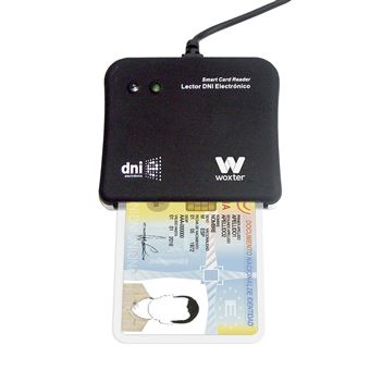 Leitor de Smart Card Woxter PE26-003 | Preto - 1