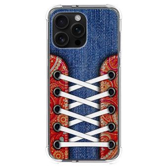 Capa de silicone TUMUNDOSMARTPHONE anti-choque para iPhone 16 Pro Max (6.9) | Design Tênis 11 - 1