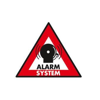 Placa Sinalizadora de Alarme KONIG  SEC-ST-AS - 1