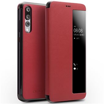Capa PU Magunivers Vista Da Janela Do Couro Inteligente Vermelho para  Huawei P20 Pro - Capa Telemóvel - Compra na Fnac.pt
