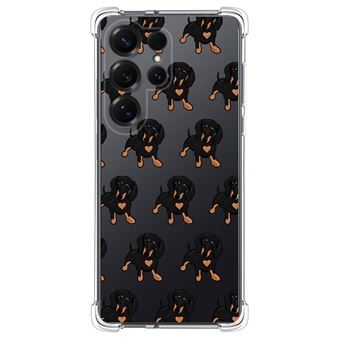Capa TUMUNDOSMARTPHONE de silicone à prova de choque para Samsung Galaxy S25 Ultra 5G Design de cães 10 desenhos - 1