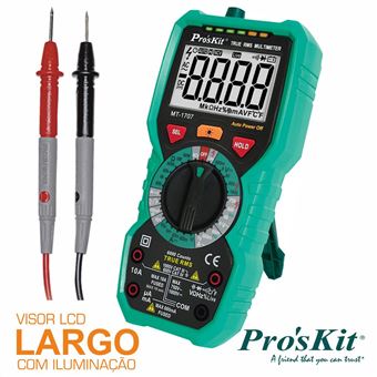 Multímetro Digital Proskit 3 5/6 Dígitos True Rms - 1