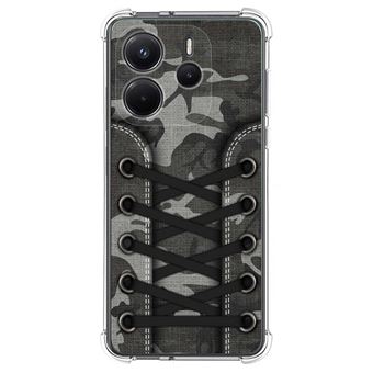 Capa TUMUNDOSMARTPHONE de silicone à prova de choque para Xiaomi Redmi Note 14 4G Sneakers Design 15 Desenhos - 1