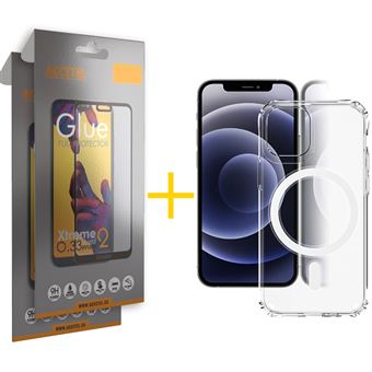 Conjunto Skyhe para iPhone 11 Pro Max | 2 x Película de Vidro Full + Capa Compativel com Magsafe Magnetic - Transparente Clear - 1