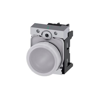 Siemens 3SU1152-6AA60-1AA0 luz de alarme 24 V Branco - 1