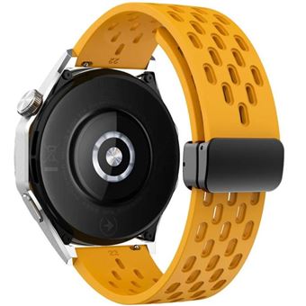 Bracelete Magnético SnapFlow Antiimpacto para Xiaomi Watch 2 Pro Amarelo - 1
