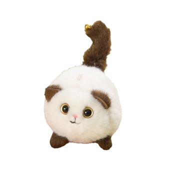 Peluche DUDAO CA01 Gato com cauda em movimento | 12cm | branco - 1