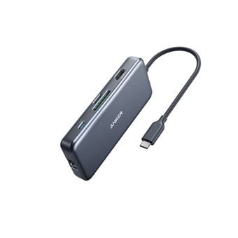 Adaptador ANKER A8352 7 em 1 | Type-C a 2USB3.0 HDMI PD SD 1000mbps para HUAWEI Mate40/P50 Samsung S20 - 1