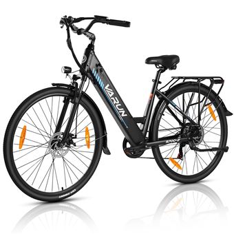 Bicicleta Elétrica Urbana de Senhora VARUN S700-2 | Roda 27,5" | preta - 1