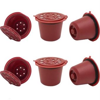 Pack Orysin 6 Cápsulas Reutilizáveis Compatíveis com Nespresso Le Cube | Sustentáveis e Económicas - 1