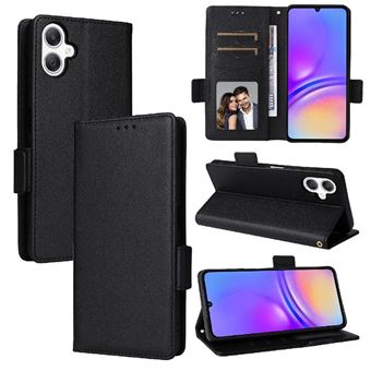 Capa ZURSANA para Samsung Galaxy A06 | Flip | Pele PU | Fecho Magnético | Porta-cartões | Preto - 1