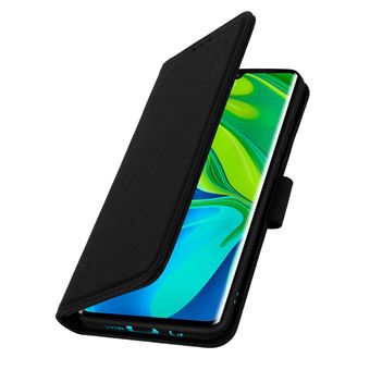 Capa Livro Avizar para Xiaomi Mi Note 10 | Função de Suporte - Preto - 1