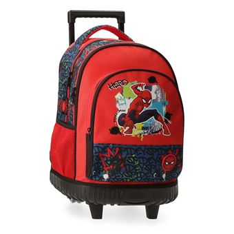 Mochila Trolley Marvel Spiderman Urban 2025 | 45x32x21cm - 1