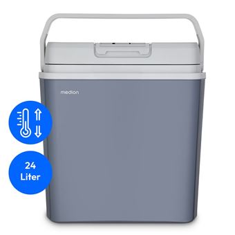 Geleira Elétrica MEDION MD13011 | 240V | 20 L | Cinzento, Branco - 1