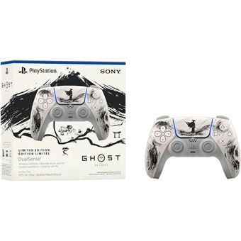 Comando Sem Fio DualSense Sony Ghost of Yotei Black Edition PS5 - 1