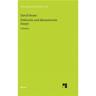 Politische Und Okonomische Essays - Hardback - 1988 - 1
