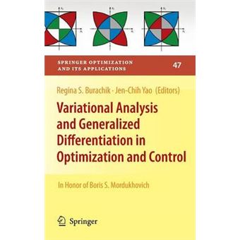 Variational Analysis and Generalized Differentiation in Optimization and Control - Hardback - 2010 - 1