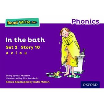 Read Write Inc. Phonics: Purple Set 2 Storybook 10 In The Bath - 1