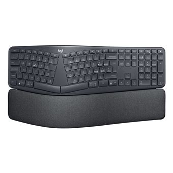 Teclado Wireless Logitech ERGO K860 for Business | Idioma: Italiano | Grafite - 1
