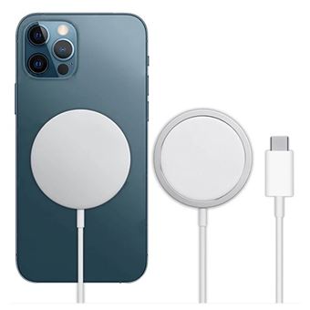 Carregador Magnetic Wireless Fast Charger Phonecare para Apple iPhone 15 Pro Branco - 1
