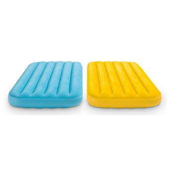 Colchão de Ar Intex Cozy Kidz | Azul, Amarelo - 1