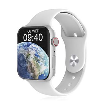 Smartwatch DAM W29 Max | Tela de 2,1 | Modo always on | Monitor cardíaco 24h | O2 no sangue | Termómetro Corporal | Notificações de Apps | 4,8x1,1x3,9 cm - Branco - 1