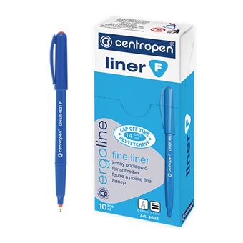 Caneta Fineliner Centropen Liner 4621 F | Azul - 1