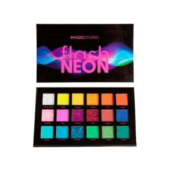 Paleta de Sombras Magic Studio Flash Neon | 18 Cores - 1