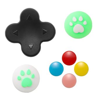 Capa de Silicone para Joystick CO-Phénix para Nintendo Switch Oled |Verde branco - 1