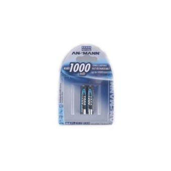 Ansmann Blister 2 X Accu, AAA, 1000mAh - 1