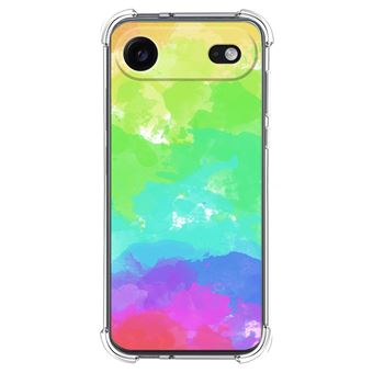 Capa Tumundosmartphone de Silicone à Prova de Choque para iPhone 17 Air (6,5) | Design em aquarela 03 desenhos - 1