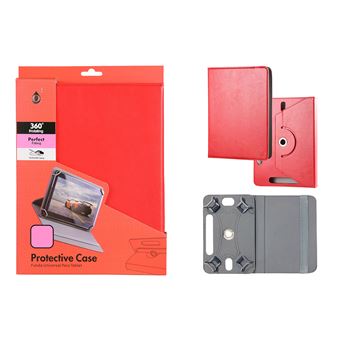 Capa One Plus para Universal 10'' | Tecido Sintético - Vermelho - 1