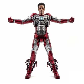 Figura Hot Toys MMS400D18C - Marvel Comics - Iron Man 2 - Iron Man Mark V Race Track Diorama Base - 1