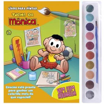 Turma da Mônica - Livro Para Pintar: Cascão - 1