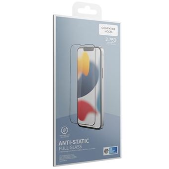 Película de Vidro Temperado skyhe para Apple iPhone 14 Plus | Anti-Estático | Moldura em Preto - 1