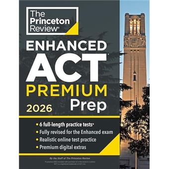 Princeton Review Enhanced Act Premium Prep 2026 - 1