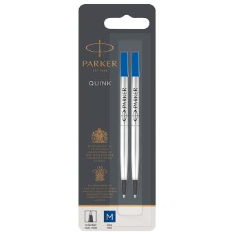 Parker 1950327 Médio Azul 2peça(s) recarga para canetas Azul e Prateado - 1
