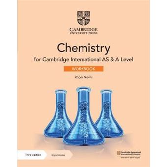 Cambridge International As  A Level Chemistry Workbook With Digital Access 2 Years - 1