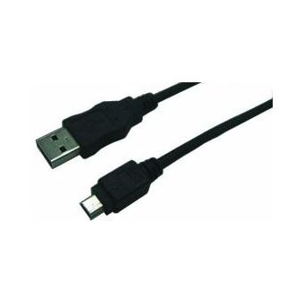 LogiLink CU0014 cabo USB 1,8 m 2.0 USB A Mini-USB B Preto
