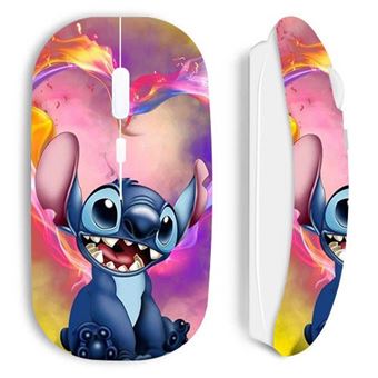 Rato Sem Fios Maniacase | branco Stitch Drawing Mouse - 1
