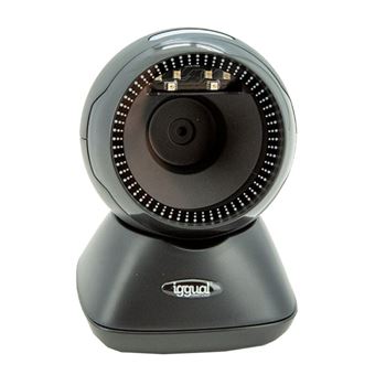 Leitor de Código de Barras iggual IGG317426 | Preto - 1