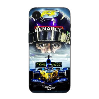 Capa Maniacase para Iphone 16E | Renault R25 Aston Martin F1 Fernando Alonso - 1