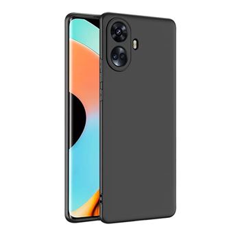 Capa Silicone Líquido Phonecare para Realme 10 Pro + Plus | Preto - 1
