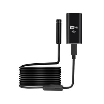 Câmara de Inspecção | Endoscópio portátil Klack | Wifi com câmara HD 2K e luz para Android | Ios e PC - 1