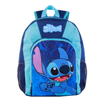 Mochila Americana DAM Stitch New Generation | 28x16x41 cm | Azul - 1