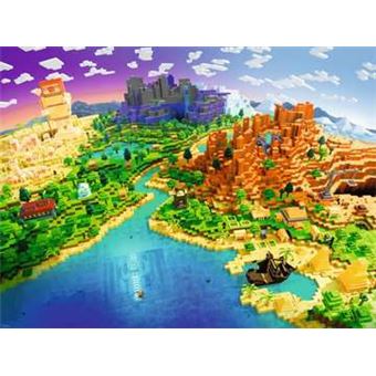 Puzzle Ravensburger Minecraft 17189 | 1500 Peças - 1