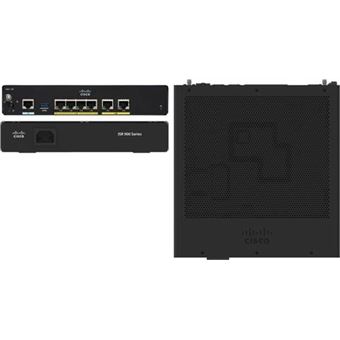 Router com Fio Cisco C921-4PLTEGB | Preto - 1