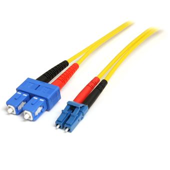 Cabo de Fibra Ótica StarTech.com SMFIBLCSC4 | Amarelo - 1