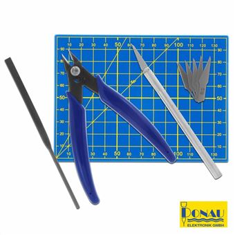 Conjunto X-Ato Donau Com Lâminas Lima Alicate Corte E Tapete - 1