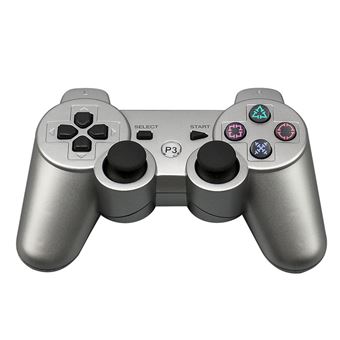Comando Multi4you Wireless DualShock 3  para Sony PS3 - Prateado - 1